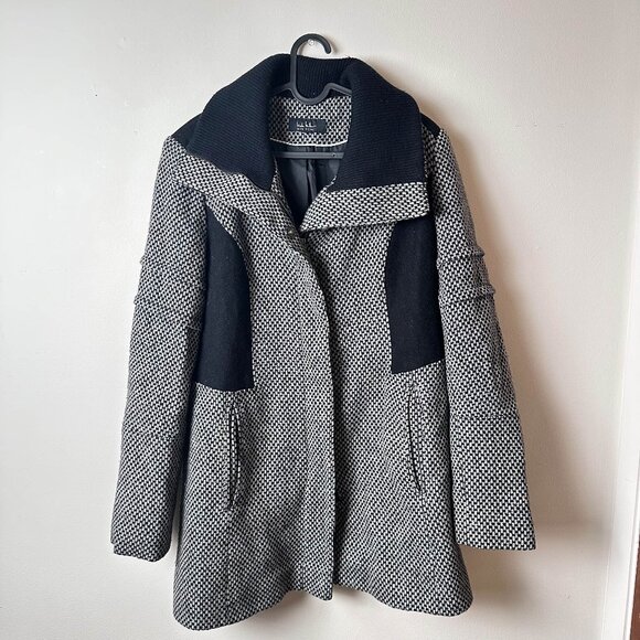 Nicole Miller Wool Coat, Size 10 - Picture 1 of 3